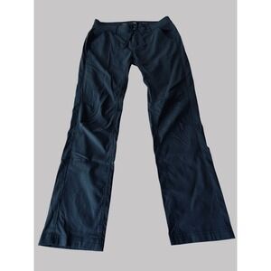 Prana Halle Stretch Zion Women's Hiking Straight Outdoor Pants Size 6 in Black